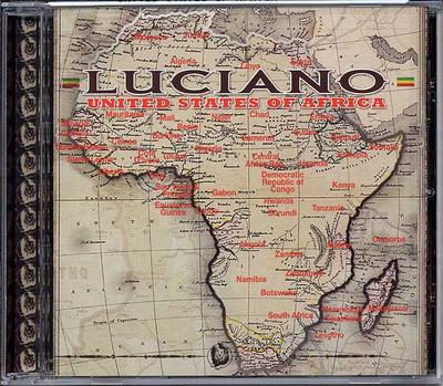 CD LUCIANO - United States of Africa 054645187626 VP Records 2010 Non Japan Reggae, Ska & Dub Used