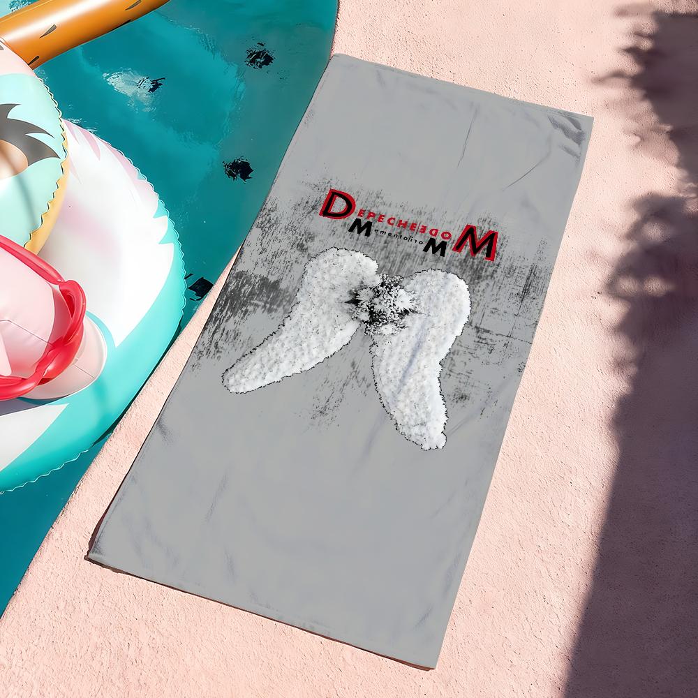 Rock Band D-Depeche M-Mode Violator Asciugamano Morbido Piscina Regalo Per Viaggio Palestra Doccia Campeggio Asciugatura Rapida Sportivo Grandi Asciugamani da Spiaggia