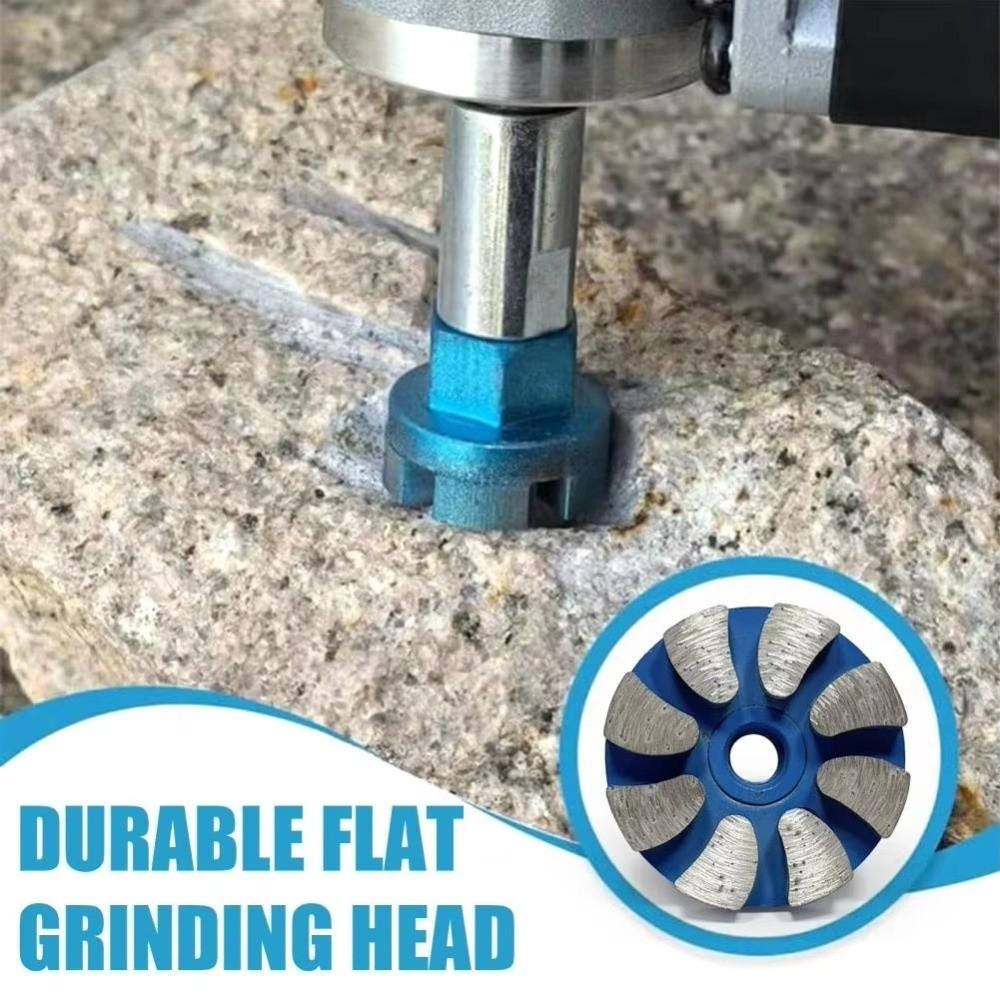 Multifunctional 1 Inch Diamond Flat Grinding Head Portable Flat Grinding Head  for Polishing