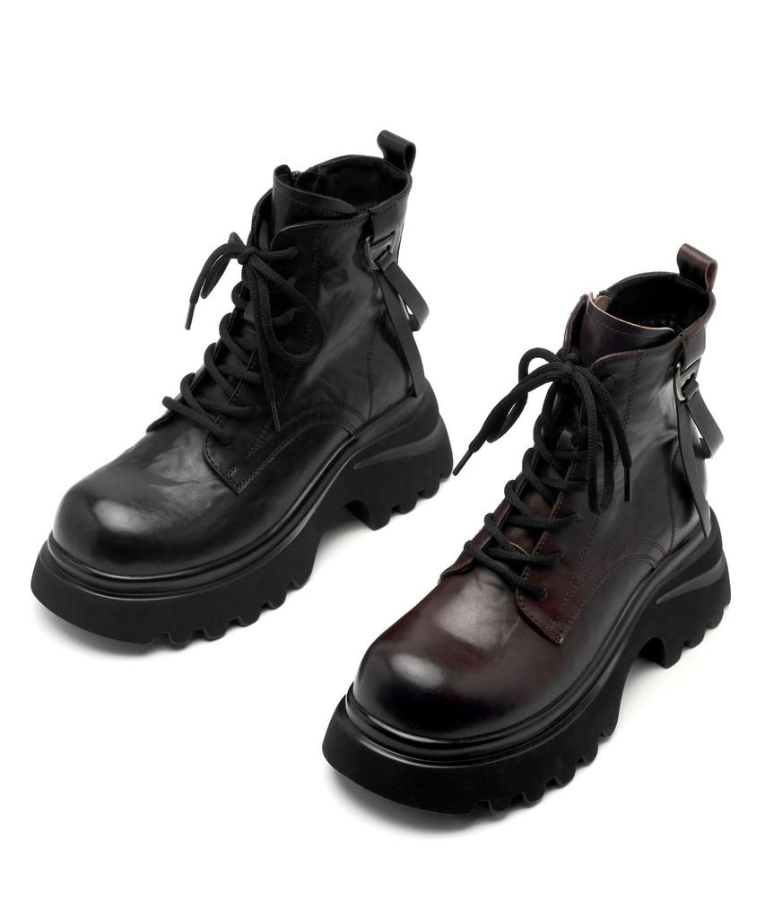 Apied Marche Ligne Walker Boots Cowhide Walker Boots - Pm3022 (2 Colors)