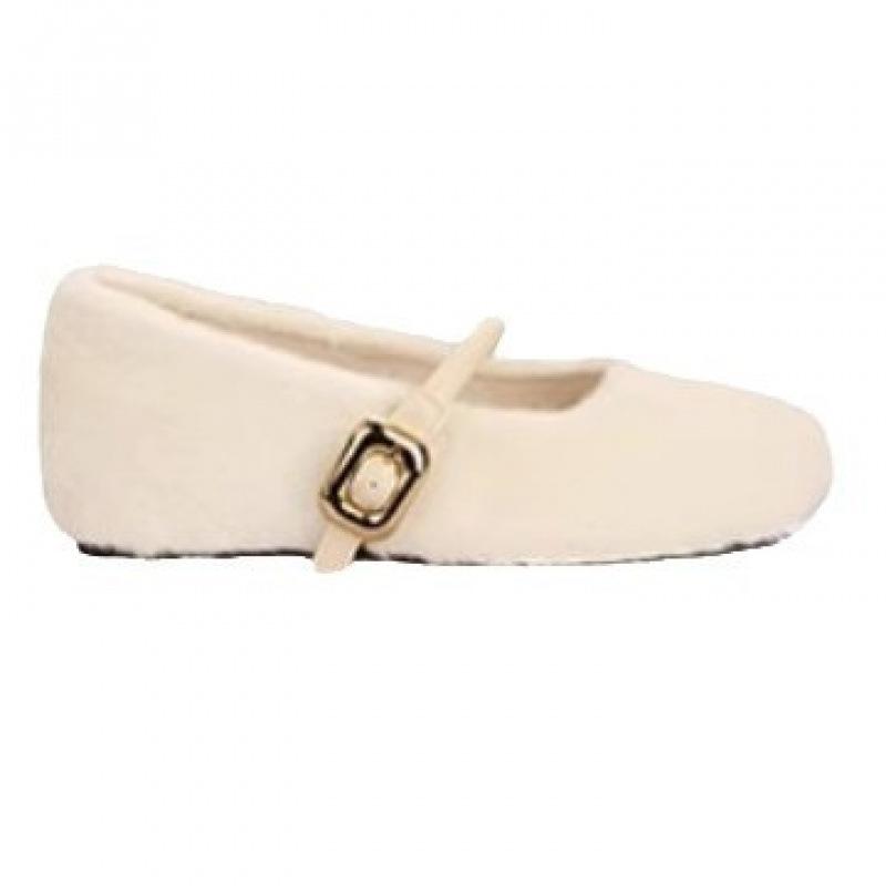! Shoes ballet style one-word belt inner height increase fluffy flat bottom Mary Jane single shoes women