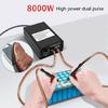 8000W Handheld Point Welder 18650 Battery Pack Welding Device with Nine Level Power Adjustment for Battery DIY Projects
