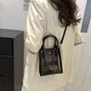 Stylish Large Capacity Pvc Shoulder Bag Trendy Clear Purse For Women 2024 New