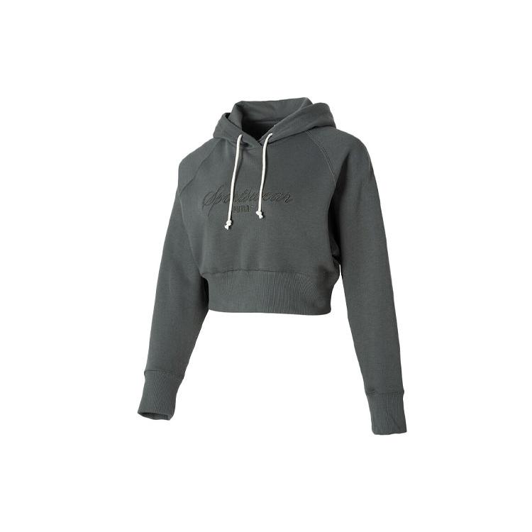 

New PUMA Sweatshirt Women s Dark Gray 626044-80 M