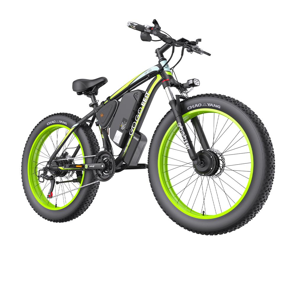 GOGOBEST GF700 Electric Bicycle Adult 1000W  Motor 48V18.2AH City Riding E-Bike 26'' Fat Tire Electric Bike