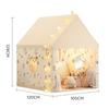 Kids Play Tent Princess Castle House Child Room Cartoon Indoor Outdoor Playhouse Folding Decor Tent Toy Christmas Gift Girls