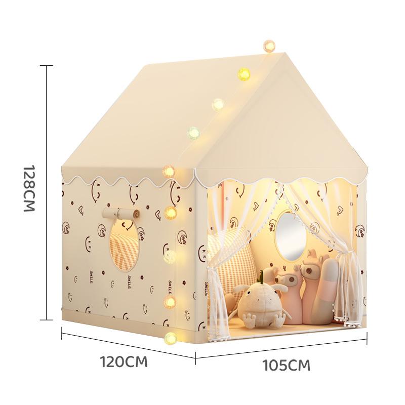 Kids Play Tent Princess Castle House Child Room Cartoon Indoor Outdoor Playhouse Folding Decor Tent Toy Christmas Gift Girls