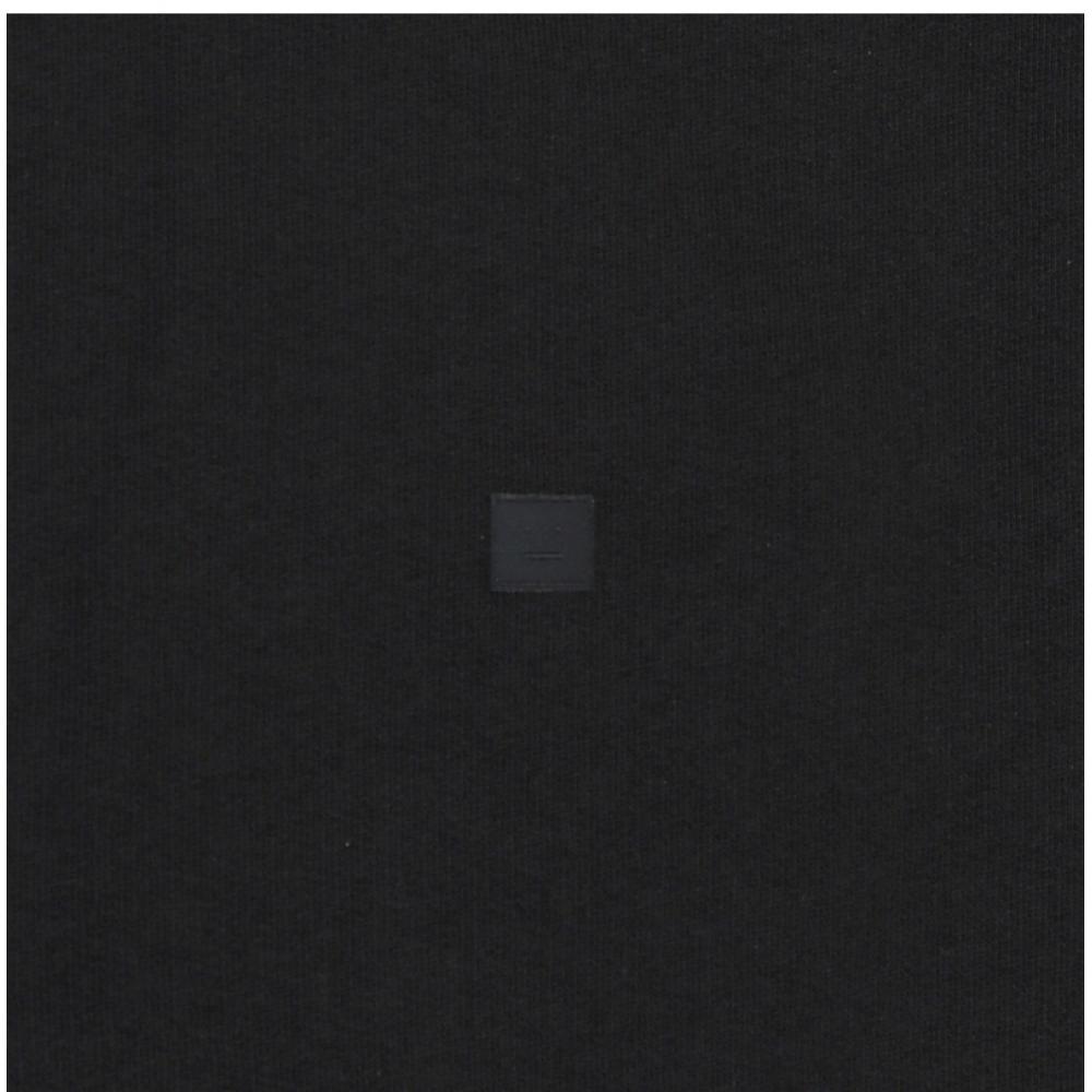 Acne Studio Ci0187 Black  900  Face Logo Patch Public Sweatshirt