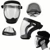 Full Face Shield Transparent Shield Oil-Splash Proof Facial Anti-Fog Head Cover