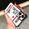 Travel Air Ticket Label Soft Phone Case For Xiaomi Poco X7 X8 Pro Max X6 X5 X3 F8 Ultra F7 M8 M7 M5S Redmi 15C 15A 15 14C 13C 12