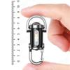 COB Camping Lamp Keychain Light Keychain Flashlight Small Keychain Light Pocket Flashlight for Camping Hiking & Emergency