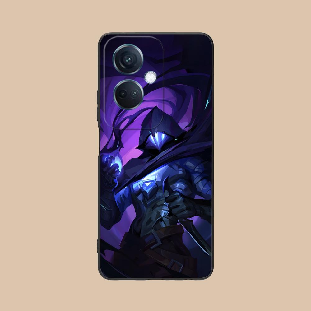 Valo Omen Phone Case for OPPO Reno 14 13 12 11 10 9 8 7 6 5 F T Pro 5G Soft TPU Shockproof Cover