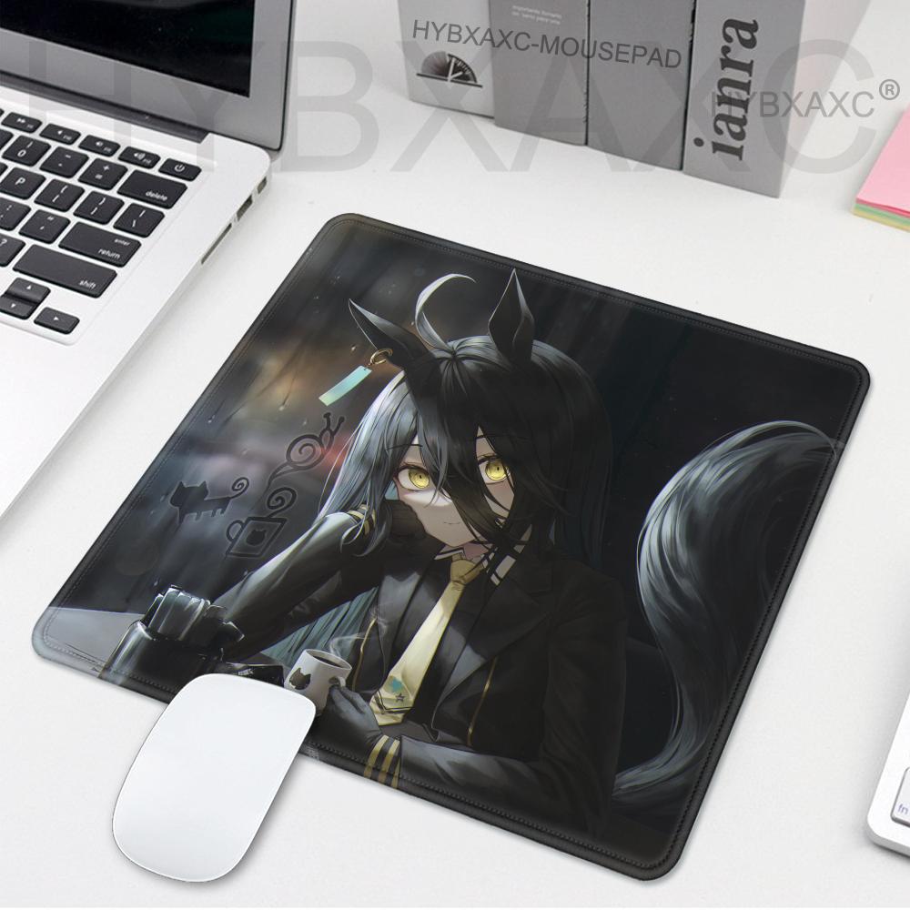 Manhattan Cafe Uma Musume Pretty Derby Small Mouse Pad Desk Pad Desktop Computer Keyboard Wireless Boy Girl Gift for Play games
