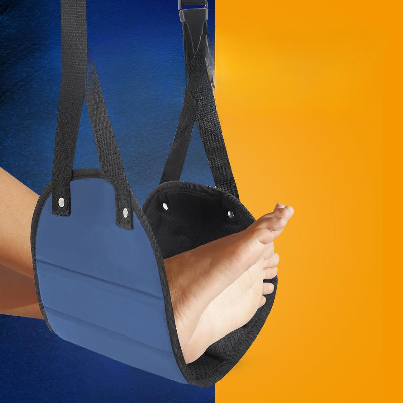 Travel Comfort Foot Hammock Office Sling Airplane High Speed Rail Portable Travel Rest Foot Hammock