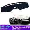 For Ford Mustang S550 2015 2016 2017 2018 2019-2022 Dashboard Cover Dash Board Mat Carpet Pad Shade Cape Blanket Accessories