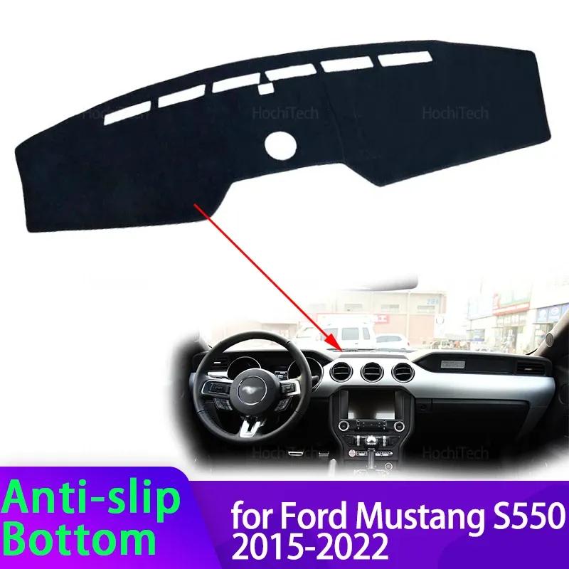 For Ford Mustang S550 2015 2016 2017 2018 2019-2022 Dashboard Cover Dash Board Mat Carpet Pad Shade Cape Blanket Accessories