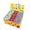 12pcs/set Cute Pencil Eraser Animal Dinosaur Ball Funny Fruit Eraser Desk Pet Eraser School Supplies Prizes Gifts Party Gifts