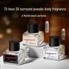 BONMARITO Shy Floral Scent Women's Perfume - Long-Lasting Romantic Plant Extract Essential Oil Fragrance