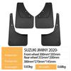 Suzuki Jimny 2020 Tire Mud Flaps - Cross-Border Foreign Trade