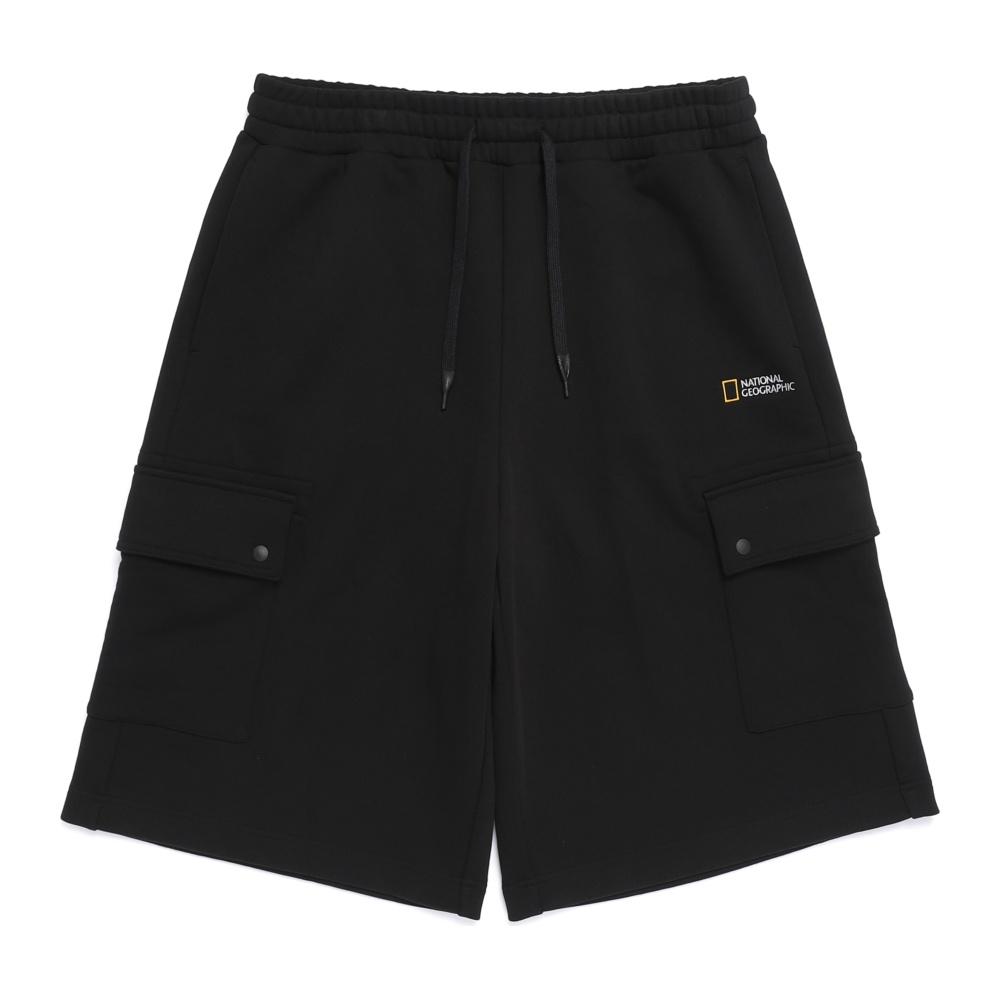 National Geographic N262Uhp070 Bermuda Knee-Length Cargo Shorts Black