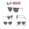 Sluneční brýle RB4416 CLUBMASTER BLACK 51 NOVÉ 6653B1 ŠEDÉ NA polarizační Ray-Ban