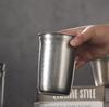 Retro Stainless Steel Cups Large Capacity Beer Glass Drinking Beer Mug Metal Travel Drink Cup Bar Accessories
