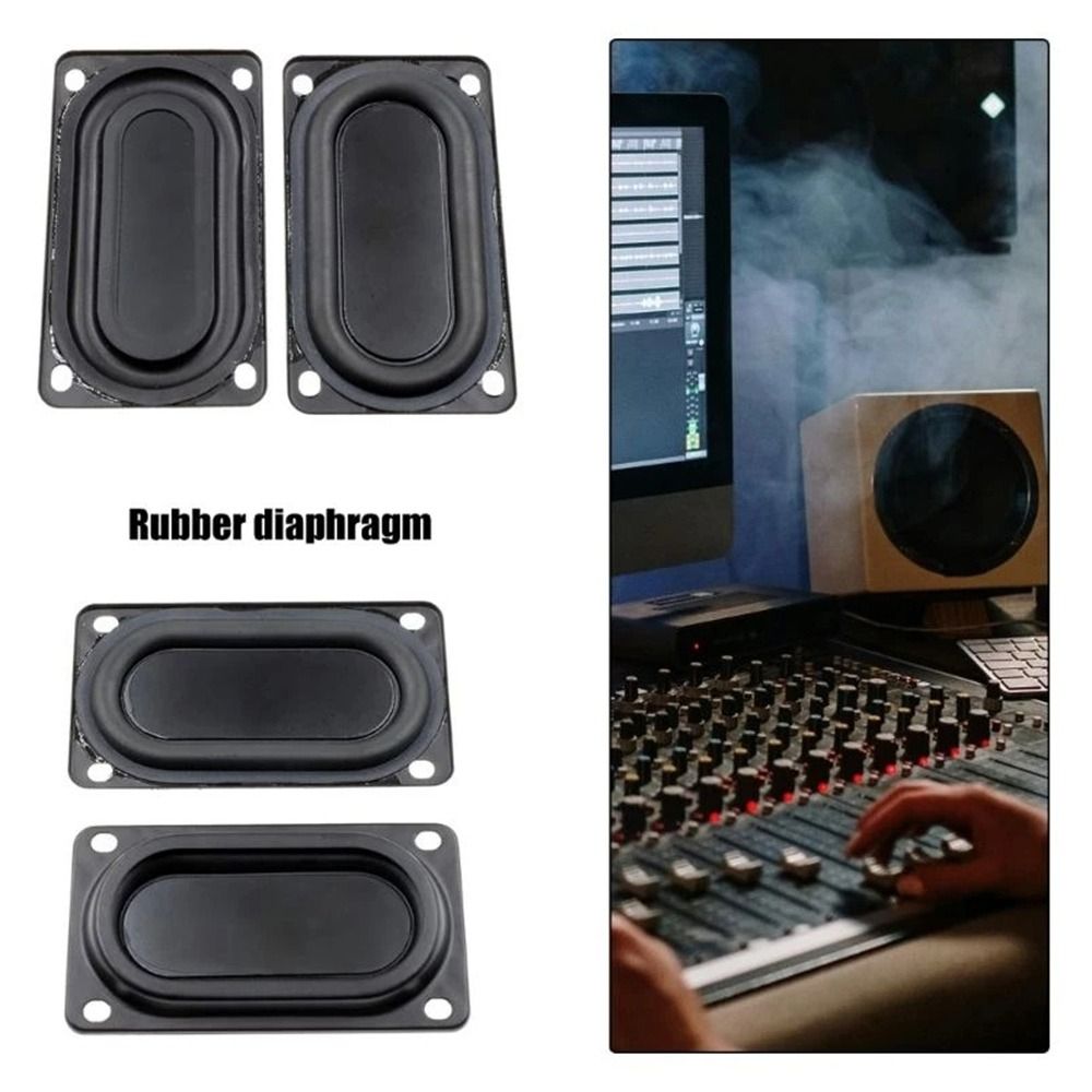 1/2Pcs 5090 Rubber Vibration Diaphragm  for Speaker DIY Audio Equipment Loudspeaker Modification
