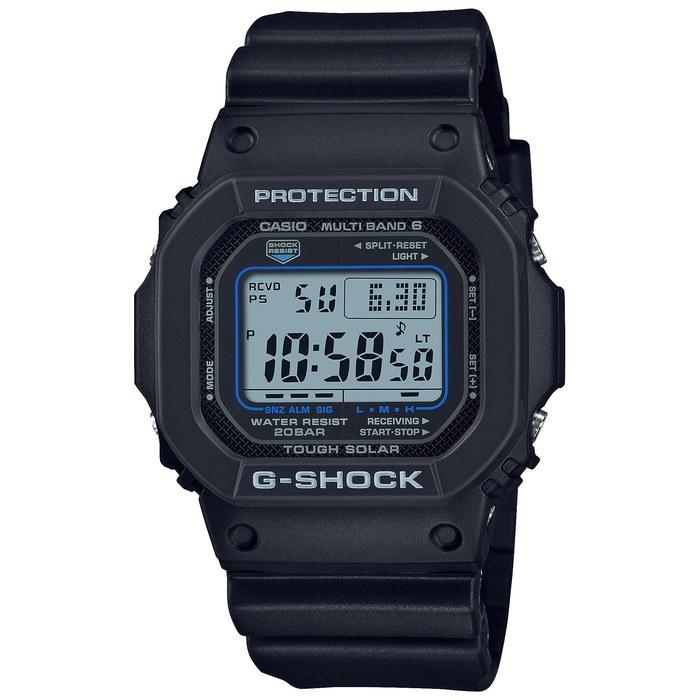 [Casio] Часы G-Shock GW-M5610U-1CJF, На солнечной батарее, Super Illuminator, Мужские, Черный/Синий