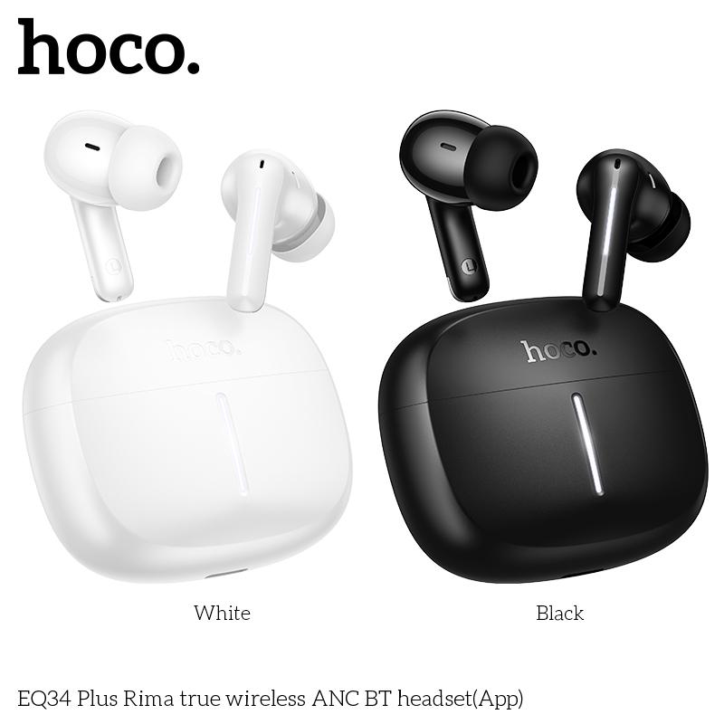 HOCO EQ34 Plus: Bluetooth 5.4 Earbuds with ANC, 7H Playtime & Hi-Fi Sound