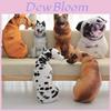 Creative 3d Simulation Dog Pillow, Plush Toy Dog Stuffed Animal For Kids, Short Plush Fabric, Pp Cotton Filling, Various Sizes And Colors