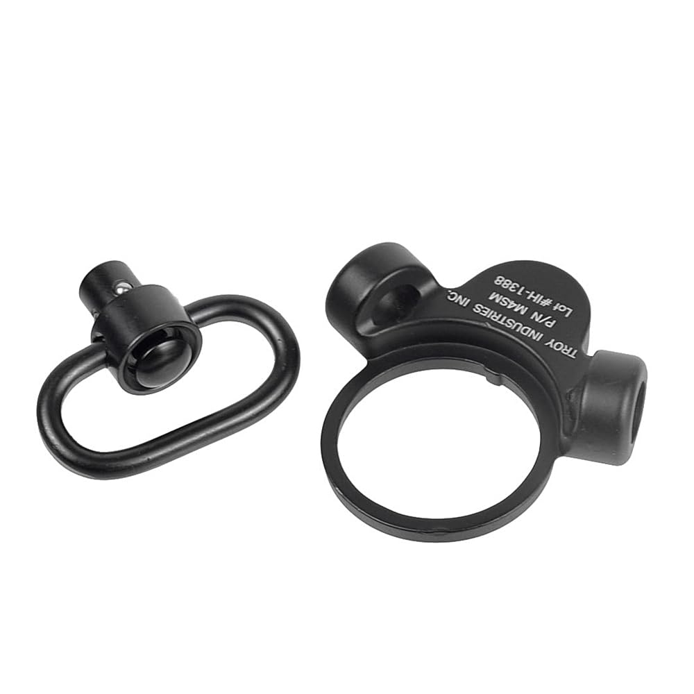 ProWildGear TROY Type Dual Side QD Sling Swivel for GBB/M4 (Black) [Parallel Import]