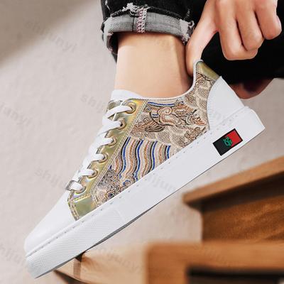 Fashion Spring 2025 New Versatile Trendy Sneakers for Men Niche Korean Version Design White Versatile Comfortable Casual Sports Shoes