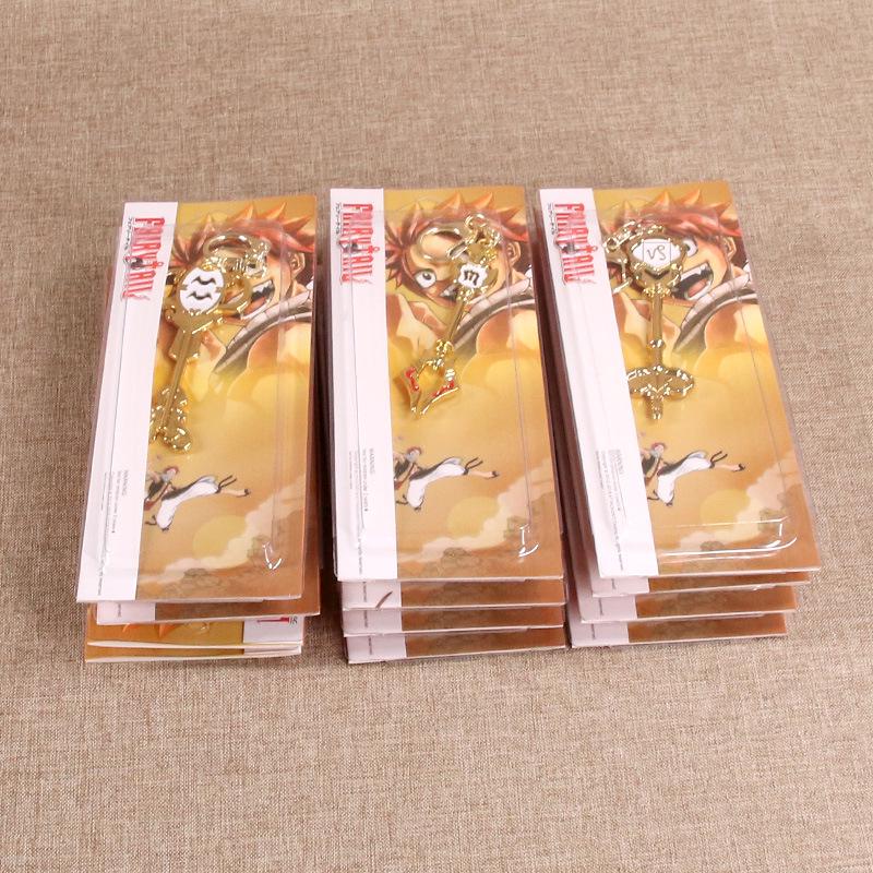 

Брелоки Fairy Tail Zodiac: Ключи Духов Люси - Лев, Водолей, Дева