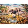 Puzzle enfant Ravensburger - Afrique savane - 100 pièces - Multicolore