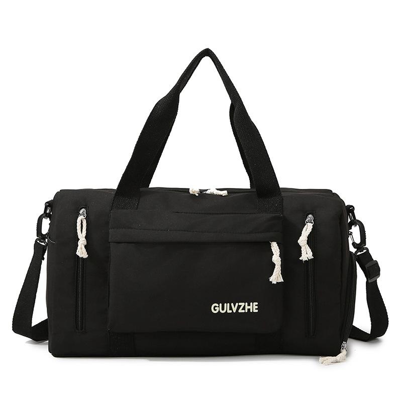 Sport-Fitness-Tasche mit großem Fassungsvermögen, neue einfache Freizeit-Reisetasche, separates Schuhfach kann mit Rollkoffertasche kombiniert werden.