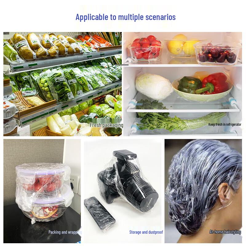 ONYLM Commercial PVC Cling Film (6 Rolls)