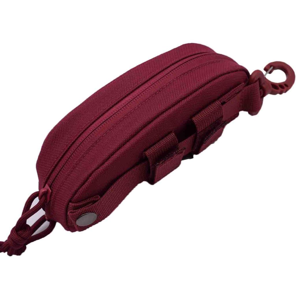 Tactical Outdoor Hard Shell Sunglasses Case with Molle System