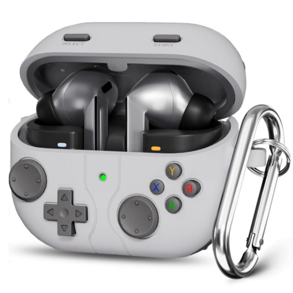 

Case for Samsung Galaxy Buds 3/ Buds 3Pro with Secure Lock Clip Shockproof Protective with Carabiner for Samsung Galaxy Buds 3 For Galaxy Buds 3Pro