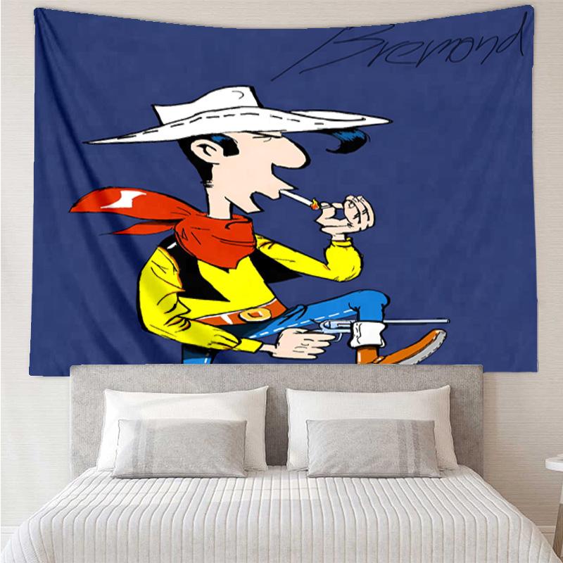 Luke Wild West Quick-Dry Tapestry Hanging for Bedroom,Livingroom, Playroom,Decor Art Room Wall Tapestry Holiday and Birthday Gifts