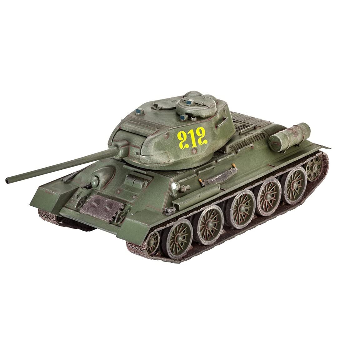 

Немецкая пластиковая модель Revell 1/72 Т-34/85
