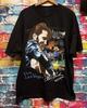 Vintage 90s Elvis Presley Black T-Shirt Rock N Roll Music Graphic Tee S-5XL