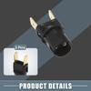 ABSOPRO Sidoblinkerslampa Sockelhållare Passar 161949111 161-949-111 161945367 Volkswagen Kompatibel Corrado 1990-1994 2-pack