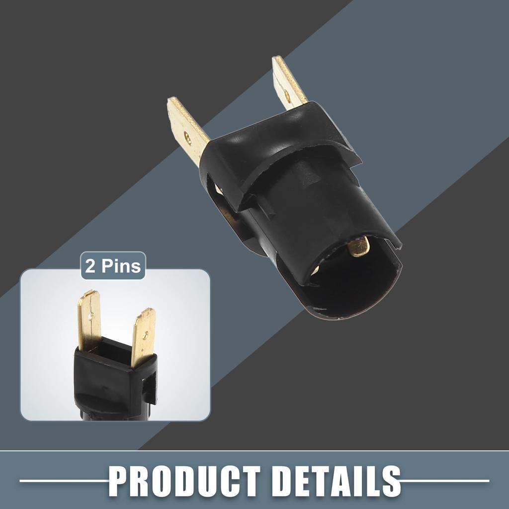 ABSOPRO Sidoblinkerslampa Sockelhållare Passar 161949111 161-949-111 161945367 Volkswagen Kompatibel Corrado 1990-1994 2-pack