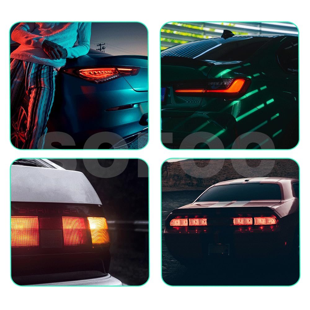 SOFOC PS19W Auto Denní Světlo Poziční Světlo Mlhové Světlo Směrové Světlo 5201 5202 19W Oranžové 2 Kusy