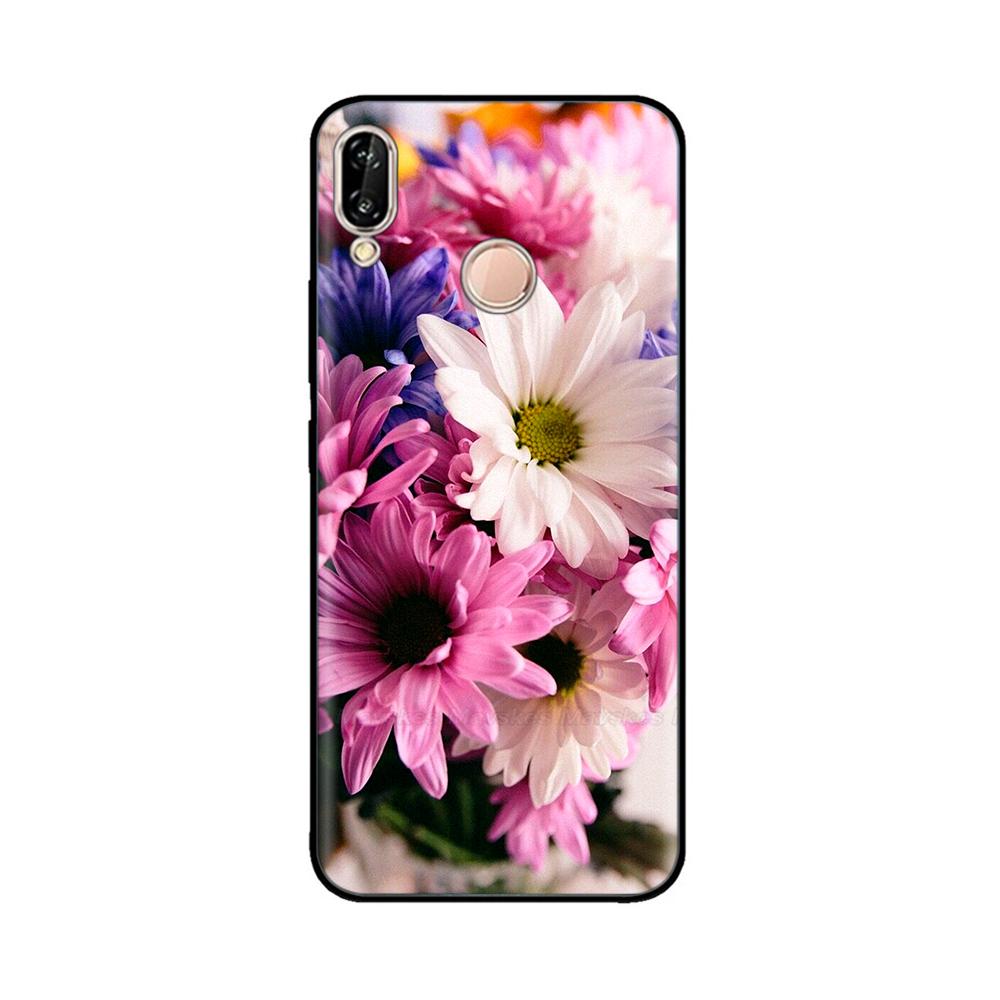 for Huawei P20 Lite Case Silicon Soft TPU Printed Phone Cover Case For Huawei P20lite P 20 Lite Bumper Case Shockproof 5.84 inch