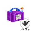 Electric Balloon Inflator Pumps Dual Nozzle Partys Air Blower Supplies Xmas