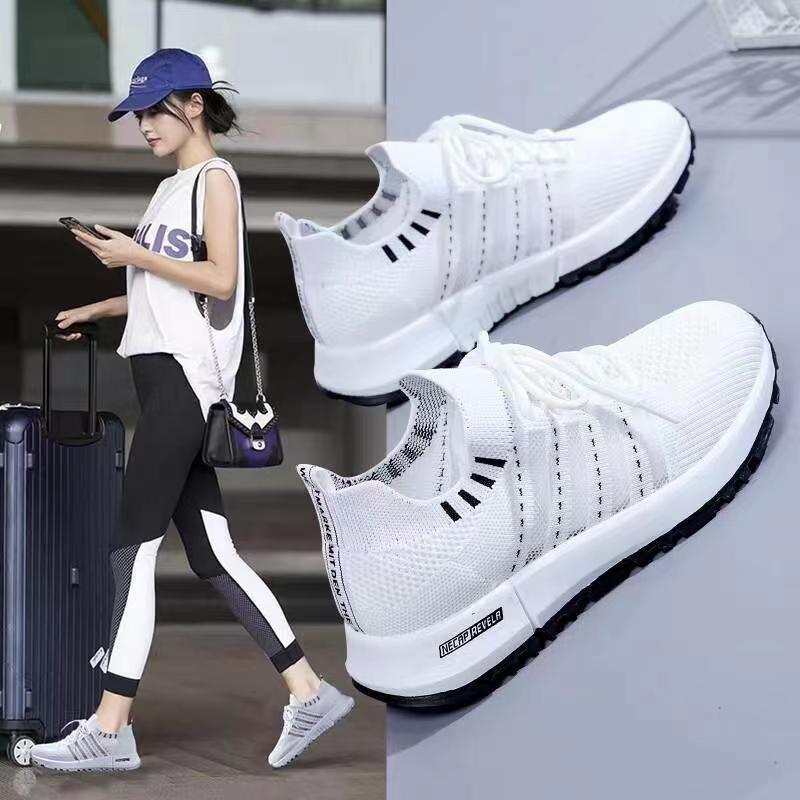 Summer new women s summer light and breathable casual women s shoes casual versatile sports mesh dad 40