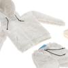 1/6 Scale Casual Workout Set Hoodie Tops and Shorts with Knit Tank Clothes for 12'' HT Action Figure