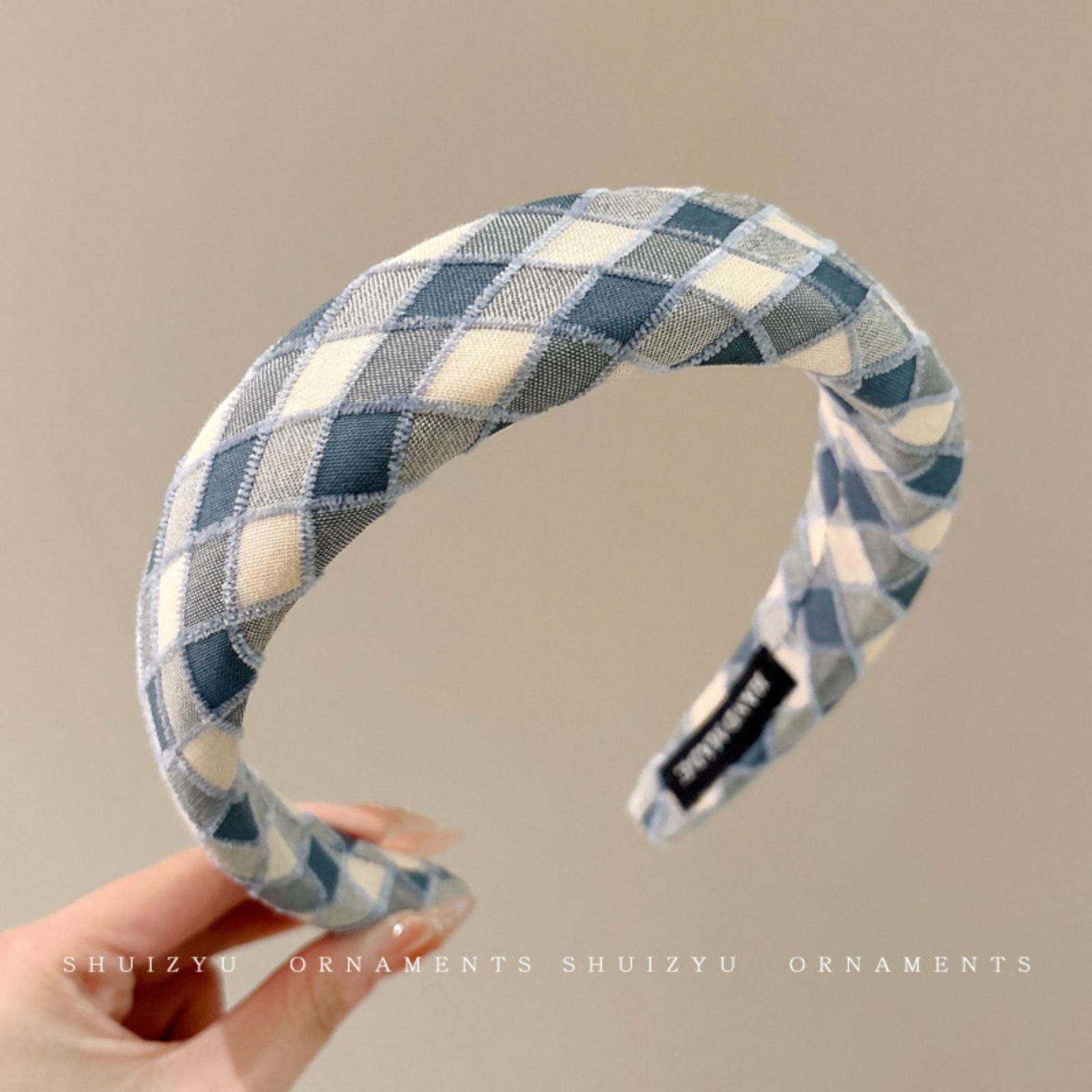 

Non- Toothed Headband For Pressing Bangs And Broken Hair, Black And Brown Face Washing Hair Accessories For Women One Size зелений