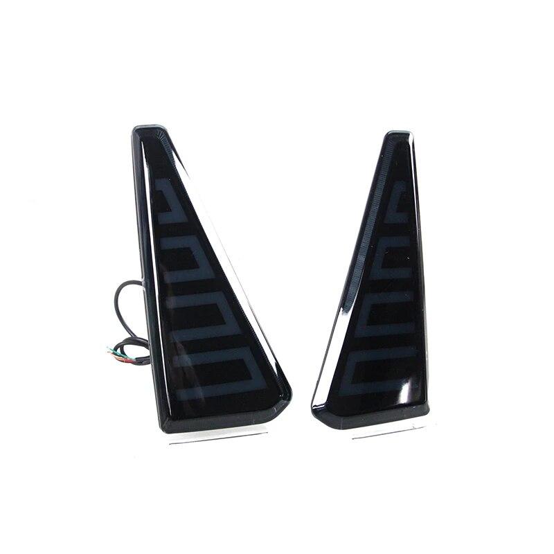 Functions LED Reflector Lamp Rear Fog Lamp Bumper Light Brake Light For Toyota NOAH VOXY 80 Series